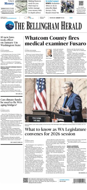 Cover of The Bellingham Herald