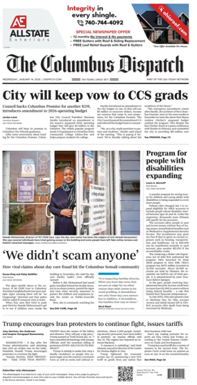 Cover of The Columbus Dispatch