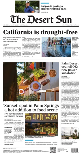 Cover of The Desert Sun