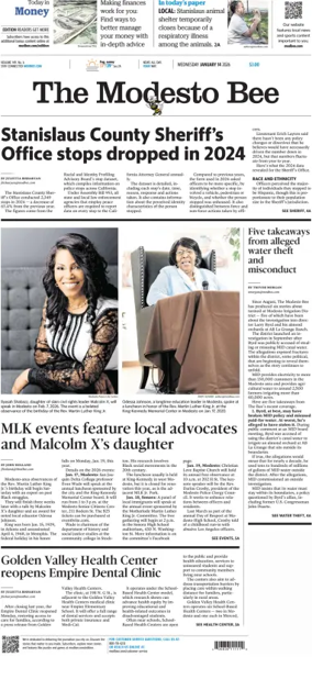 Cover of The Modesto Bee