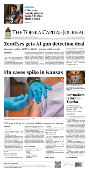 Cover of The Topeka Capital-Journal