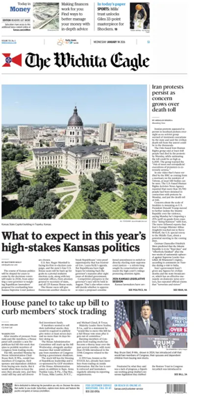Cover of The Wichita Eagle