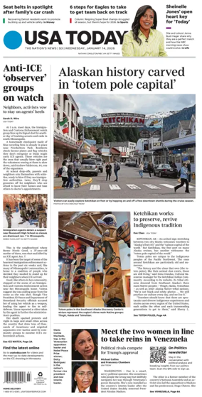 Cover of USA TODAY US Edition