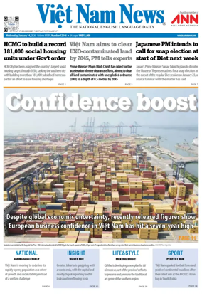 Cover of Viet Nam News