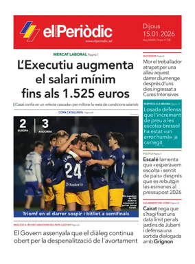 Cover of El Periodic D'Andorra