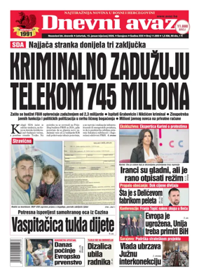 Cover of Dnevni avaz