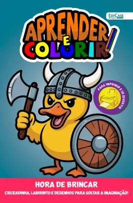 Cover of Aprender e Colorir