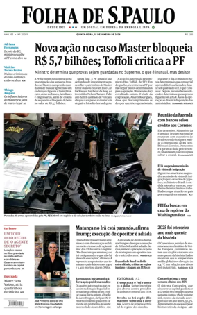 Cover of Folha De S.Paulo