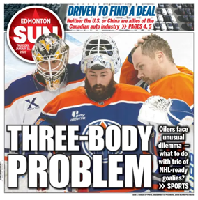 Cover of Edmonton Sun