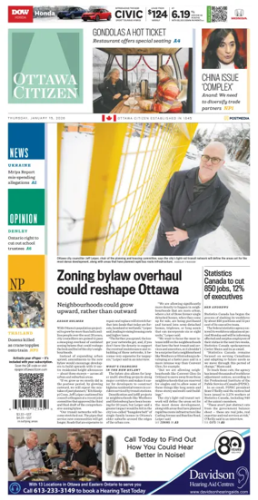 Cover of Ottawa Citizen