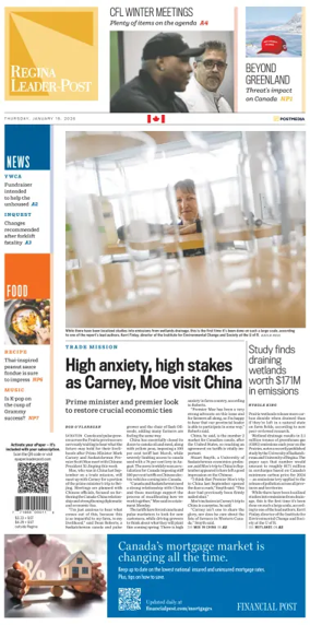 Cover of Regina Leader-Post