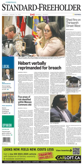 Cover of Standard-Freeholder (Cornwall)