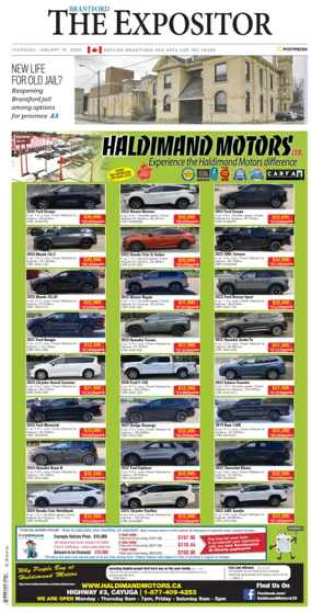 Cover of The Expositor (Brantford)