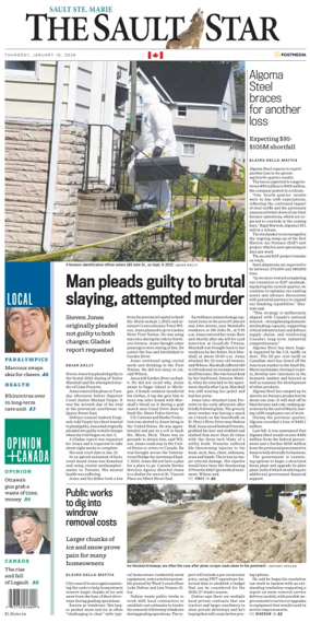 Cover of The Sault Star