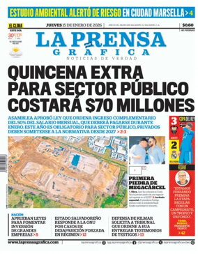 Cover of La Prensa Grafica