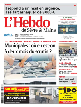 Cover of L'Hebdo de Sevre et Maine