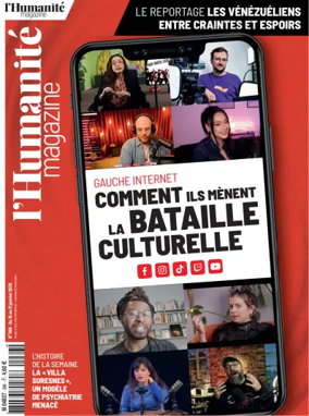 Cover of L'HUMANITE MAGAZINE