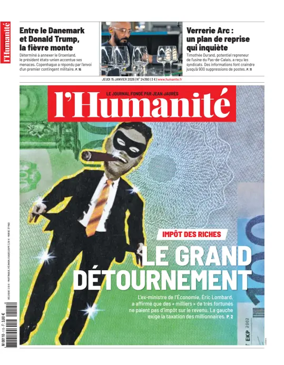 Cover of L'HUMANITE