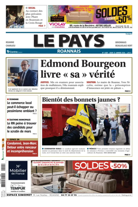 Cover of Le Pays d'entre Loire et Rhone (Tarare)