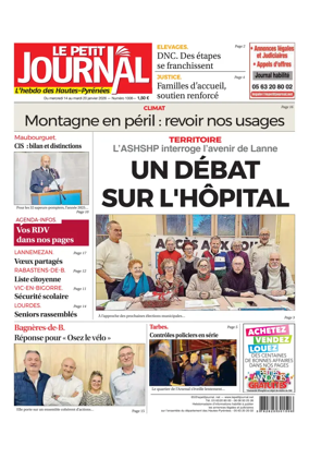 Cover of Le Petit Journal - L'hebdo des Hautes-Pyrenees