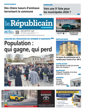 Cover of Le Republicain (Lot-et-Garonne)
