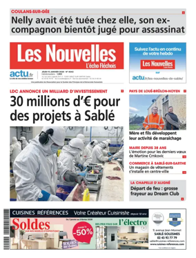 Cover of Les Nouvelles - L'Echo Flechois (FL)