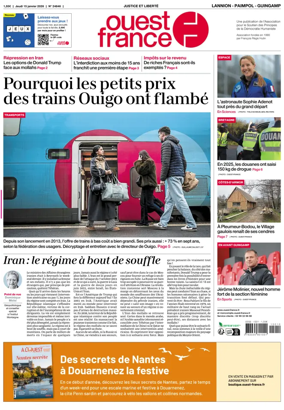 Cover of Ouest-France (Lannion / Paimpol / Guingamp)