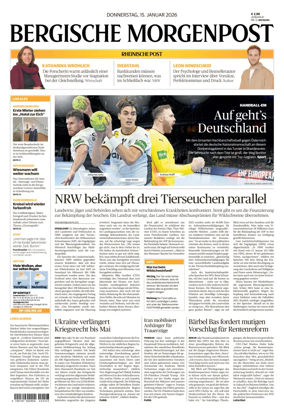 Cover of Bergische Morgenpost Wermelskirchen/Huckeswagen/Radevormwald