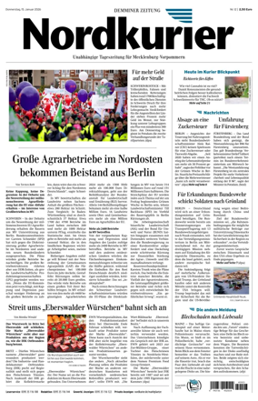 Cover of Demminer Zeitung