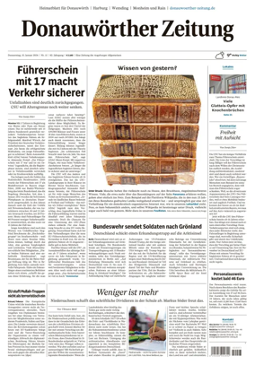 Cover of Donauwoerther Zeitung
