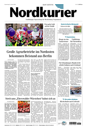 Cover of Haff-Zeitung