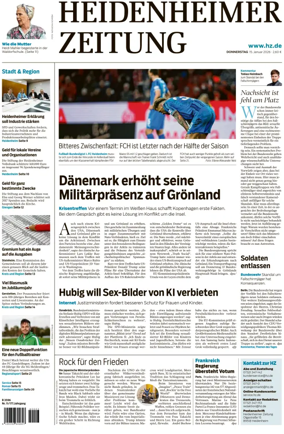 Cover of Heidenheimer Zeitung