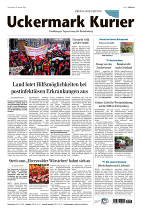 Cover of Prenzlauer Zeitung