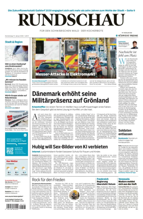 Cover of Rundschau fur den Schwabischen Wald – Der Kocherbote