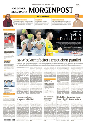 Cover of Solinger Bergische Morgenpost/Remscheid
