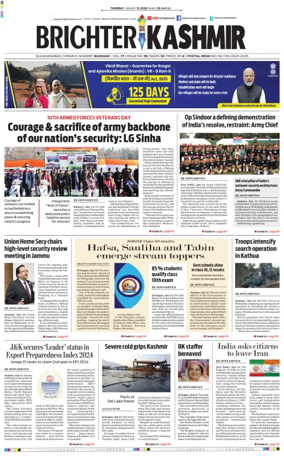 Cover of Brighter Kashmir