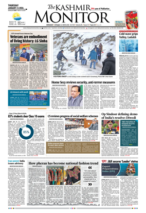 Cover of Kashmir Monitor