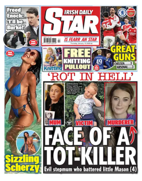 Cover of Irish Daily Star