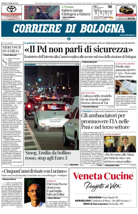 Cover of Corriere di Bologna