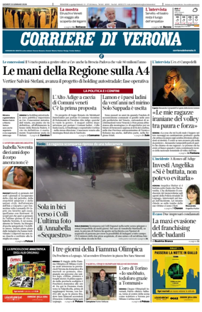 Cover of Corriere di Verona