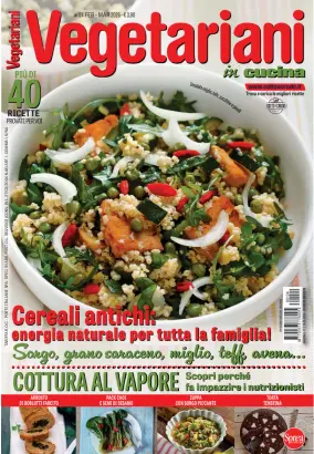 Cover of Vegetariani in Cucina