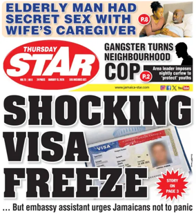 Cover of The Star (Jamaica)