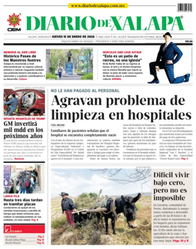 Cover of Diario de Xalapa