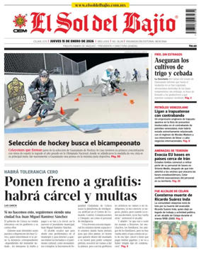 Cover of El Sol de Bajio