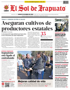Cover of El Sol de Irapuato
