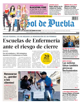 Cover of El Sol de Puebla