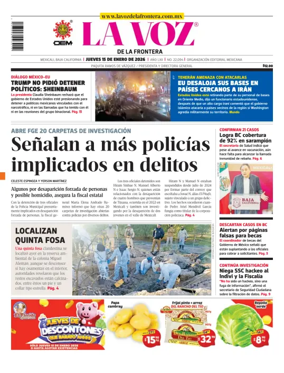 Cover of La Voz de la Frontera