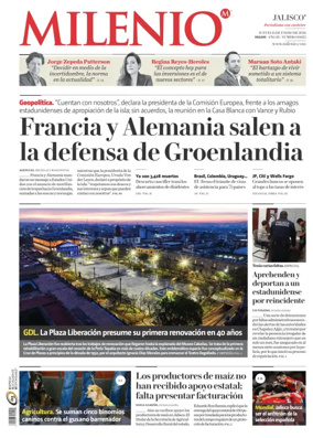 Cover of Milenio Jalisco