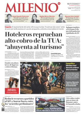 Cover of Milenio Monterrey