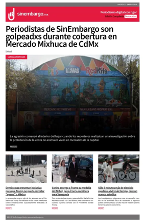 Cover of Sin Embargo destacadas